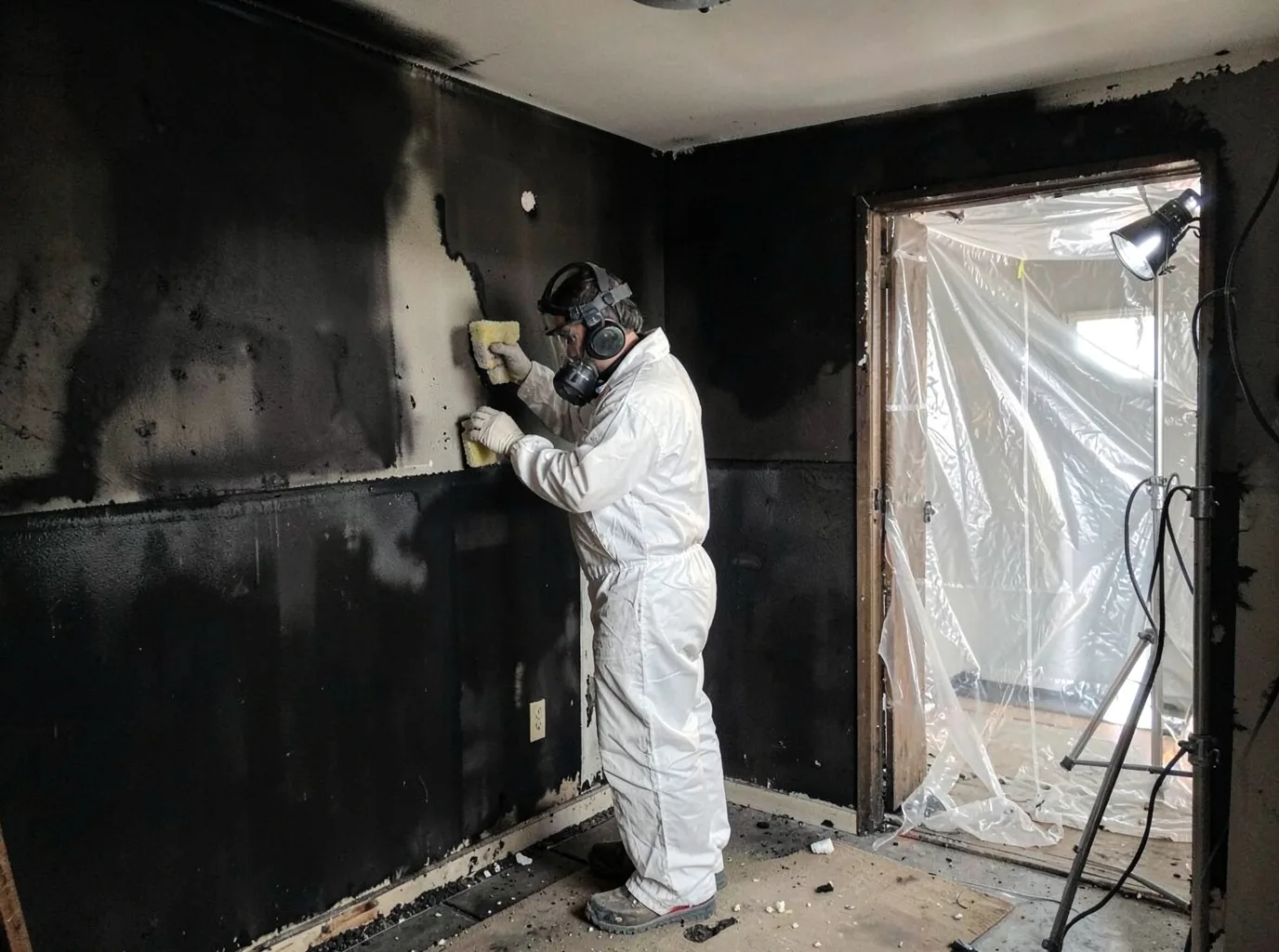 Fire Damage Restoration company in Luxemburg, IA